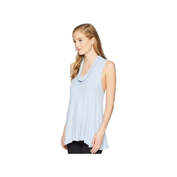 Free People We The Free Grey Women's Swing It Cowl Neck Tank - XS - Picture 12 of 12